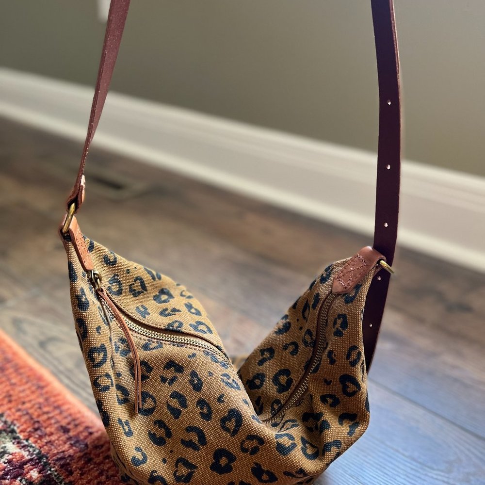 Animal Print Satchel